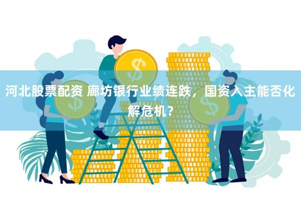 河北股票配资 廊坊银行业绩连跌,国资入主能否化解危机?